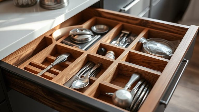 space maximizing drawer dividers