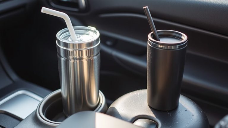 spill proof tumblers with straws