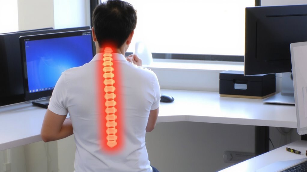 spine damage from slouching