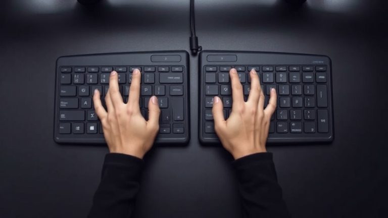split keyboards reduce ulnar deviation