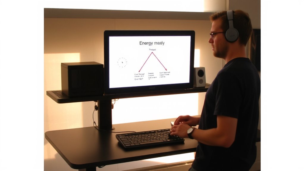 stand to boost focus
