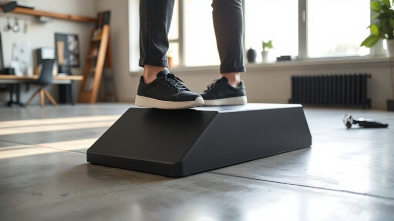 step platform for alternating foot height