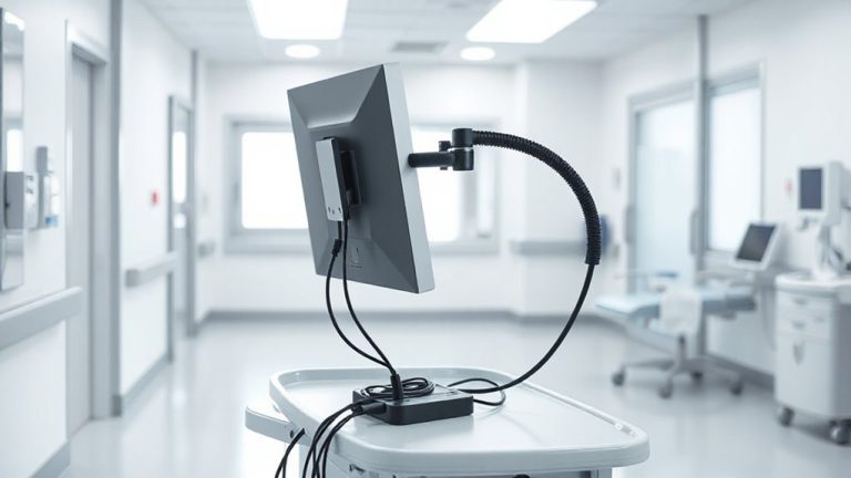 sterile cable management arms