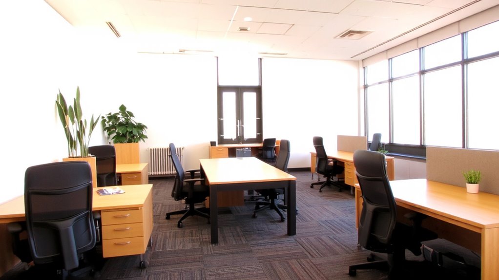 strategic desk placement for balance