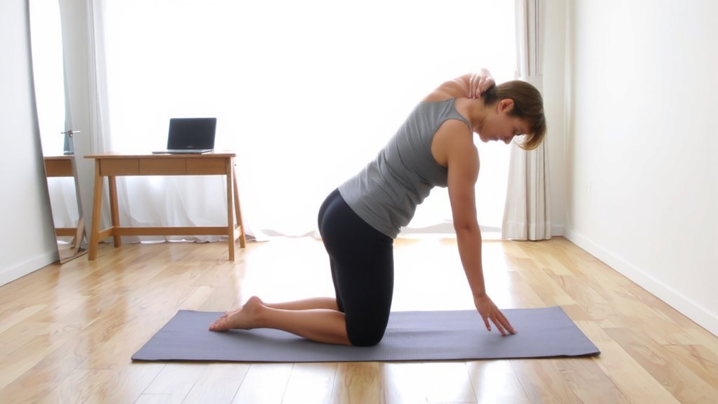 stretch to relieve nerve pressure