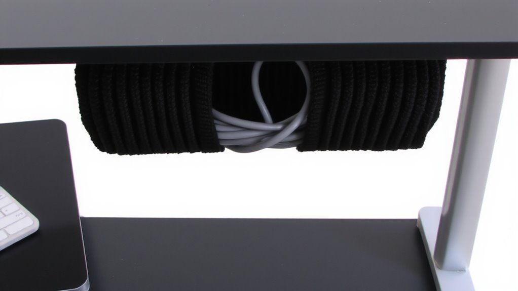 stretchable braided sleeves for cables