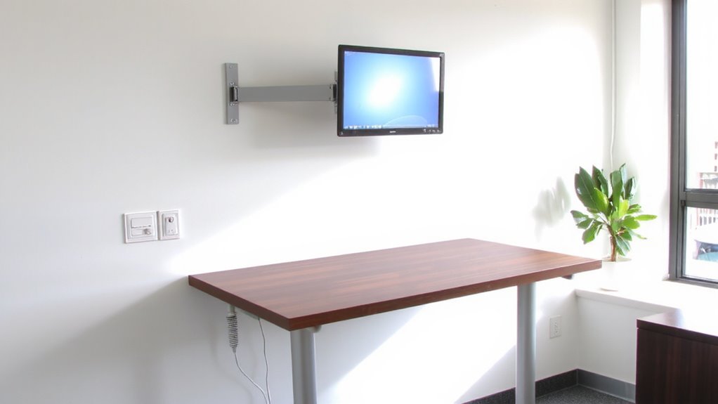 sturdy adjustable vesa wall mount