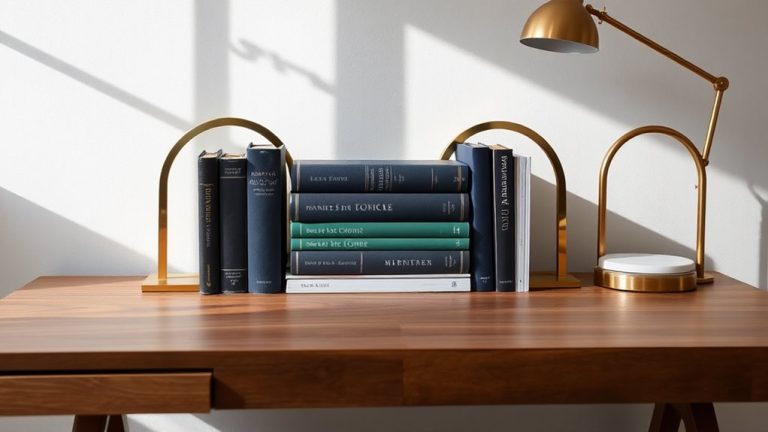 stylish bookends for home office