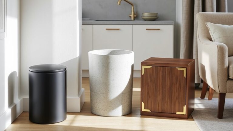 stylish decorative waste bins