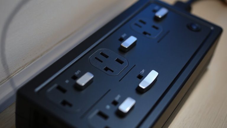 surge protectors with individual switches