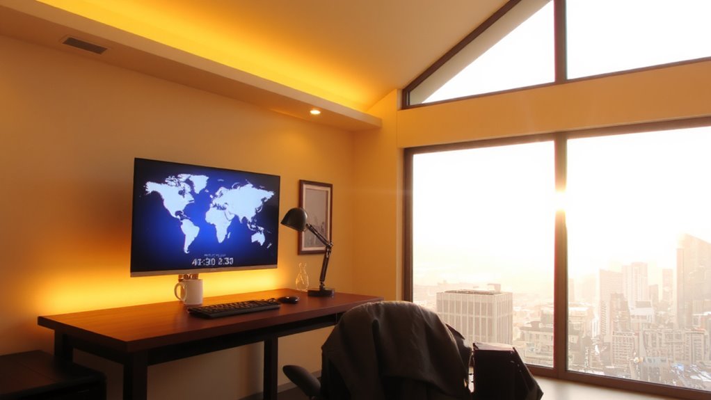 sync light to schedule