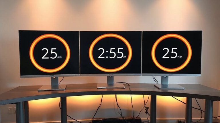sync multiple monitor timers