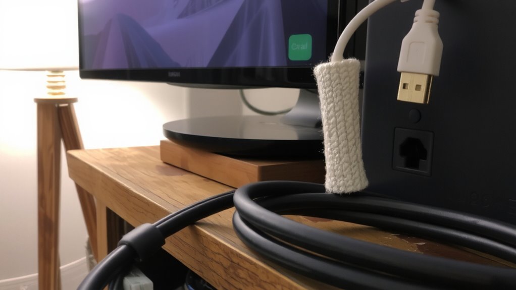 tame cables prevent hazards
