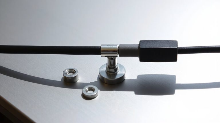 tension based rubber grommet system