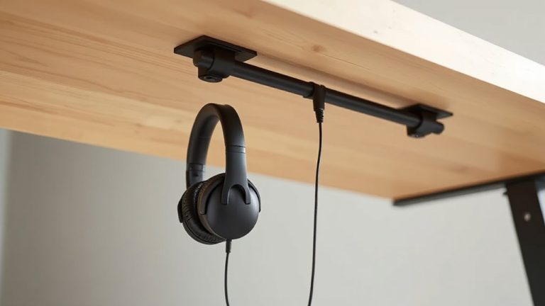 tension rod cable management