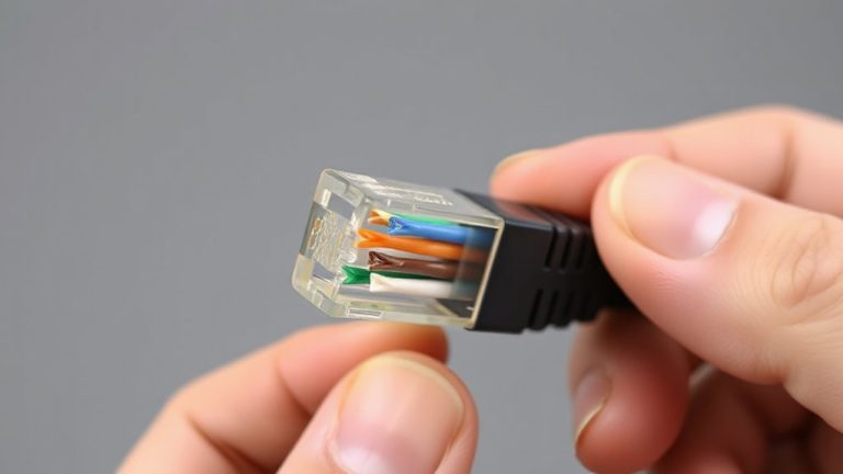 terminate rj45 connect subcat