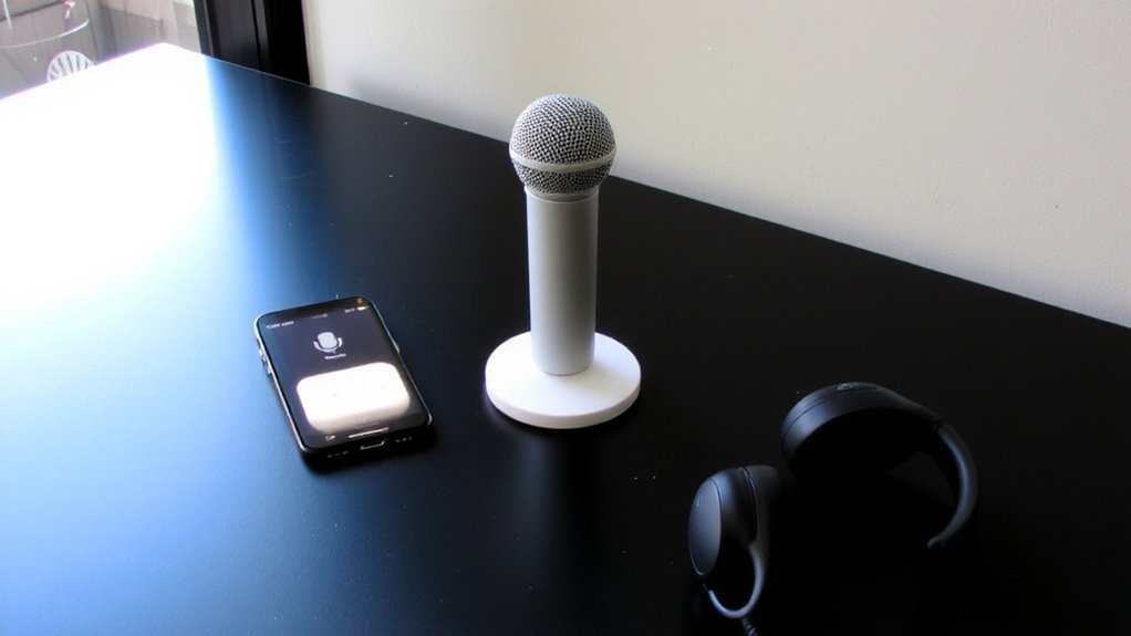 test mic and speakers