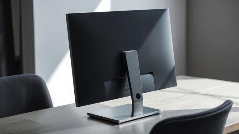 tilt monitors backward ten twenty degrees