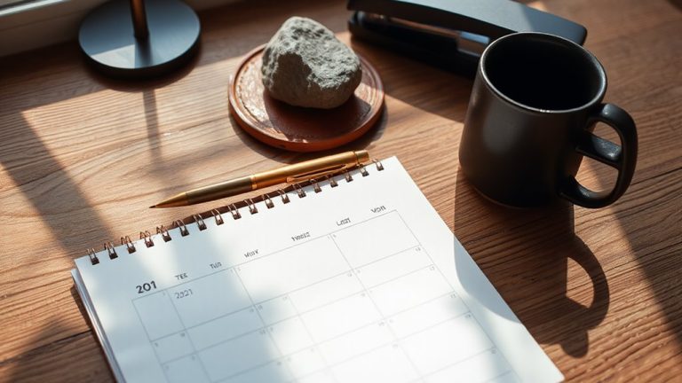 top desk calendars for organization