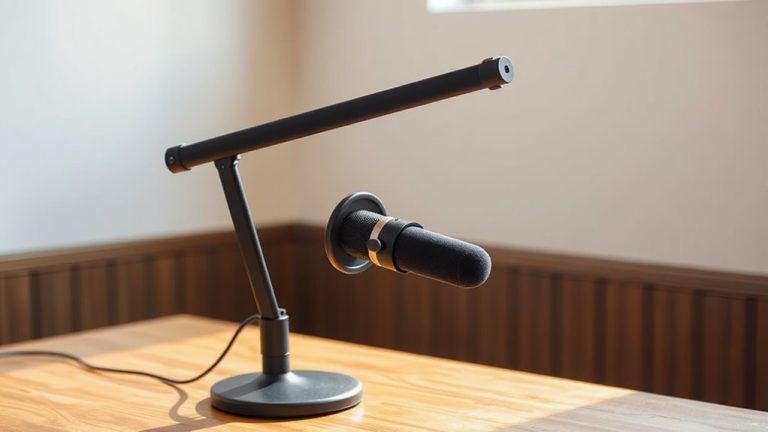 top desk microphone stands