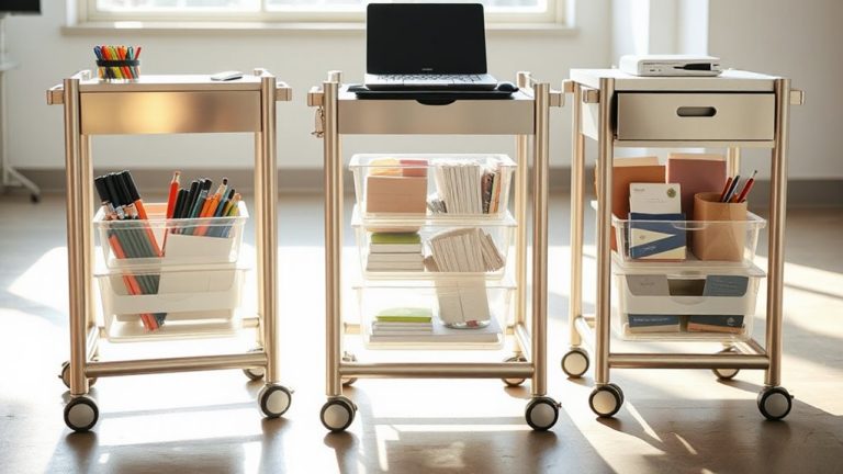 top rated office supply carts