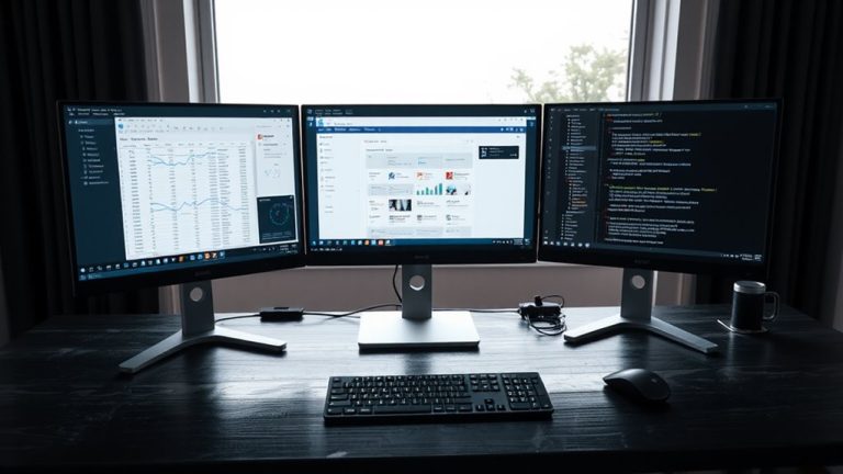 triple monitor productivity maximizers
