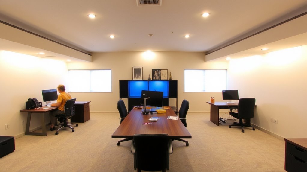 tunable lighting for shared spaces