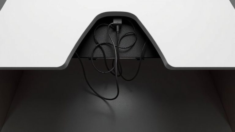 under desk docking station mounting