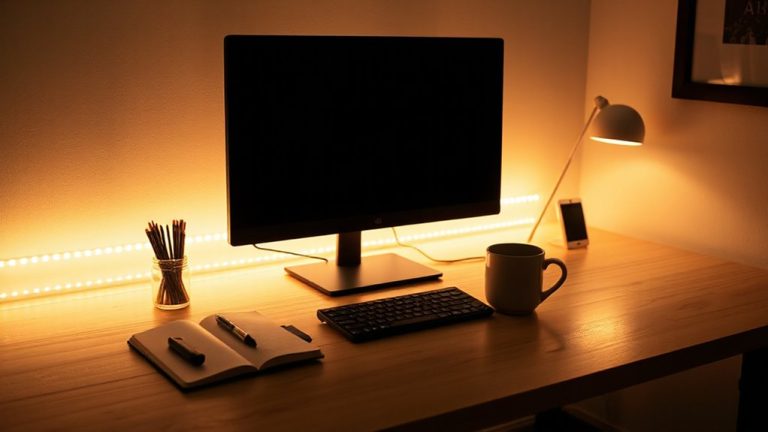 under desk lighting solution