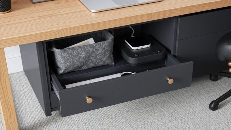 under desk storage solutions