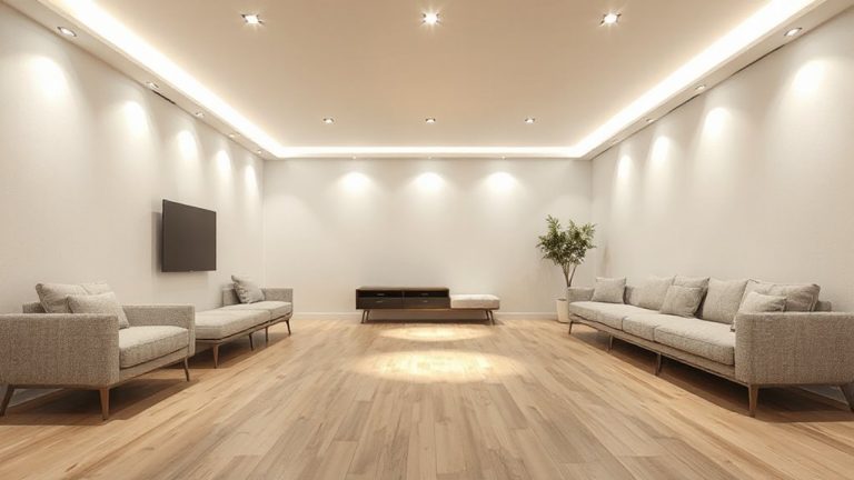 uniform ambient lighting eliminates hotspots