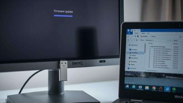 update benq pd firmware via usb