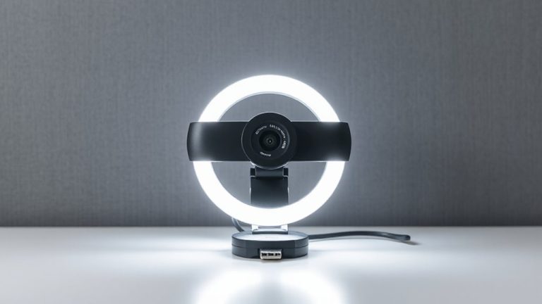 usb controlled ring light clarity