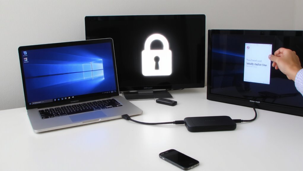 verify encryption across devices