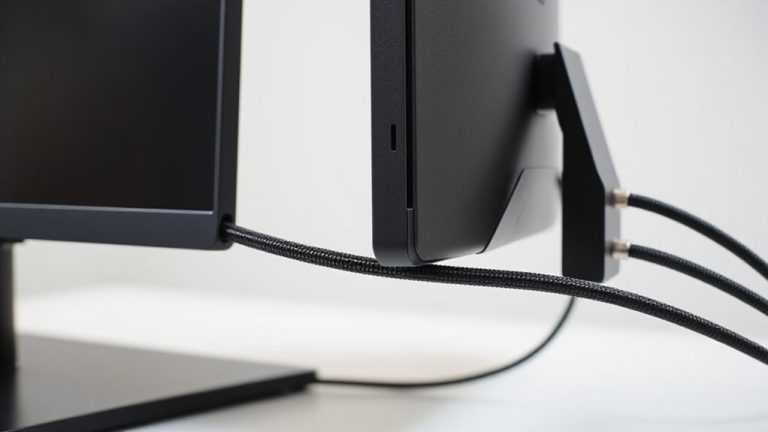 vertical cable alignment using side clips