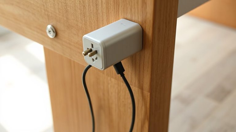 vertical power strip mounting