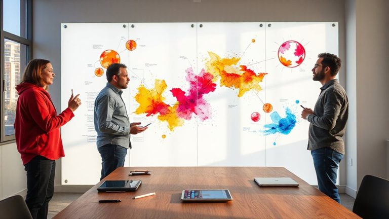 virtual whiteboard for team collaboration