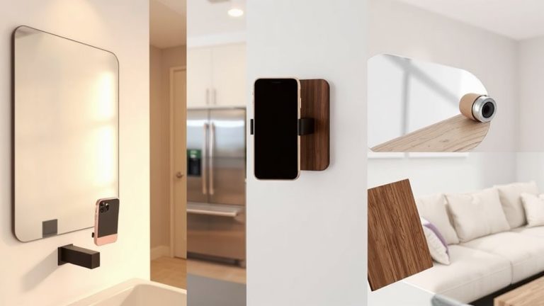 wall mount phone holders