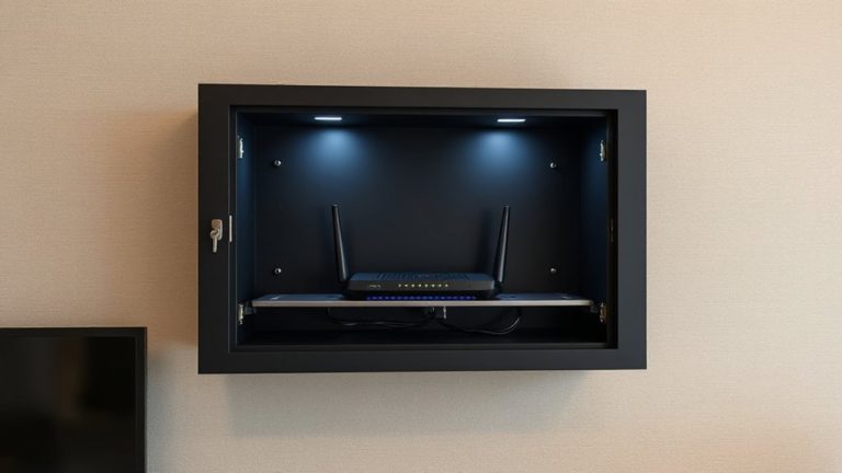 wall safe cabinet concealment solution