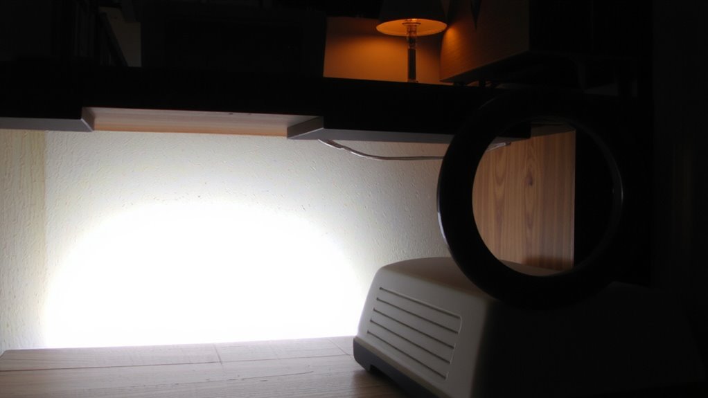 warm white reduces night eye strain