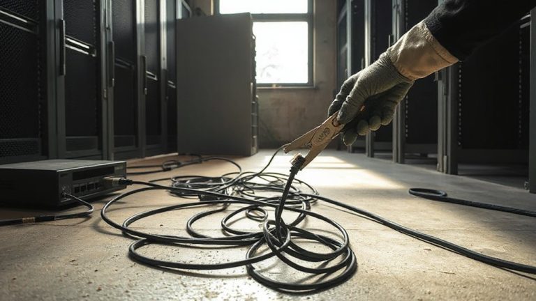weekly cable audit routine