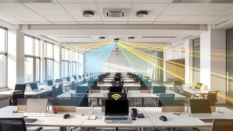 wi fi channel optimization in open offices