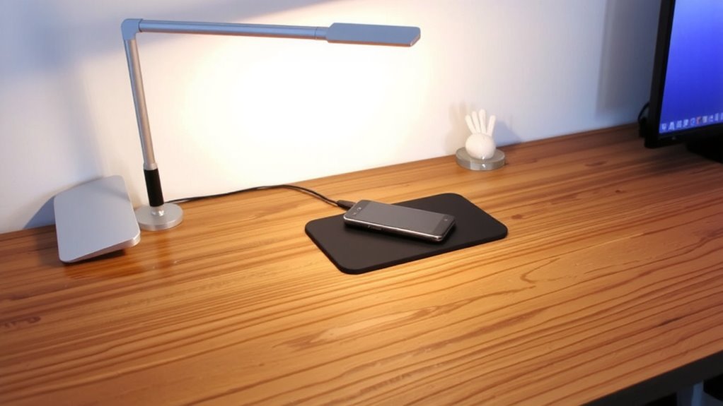 wireless charging task lights
