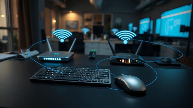 wireless peripherals interference prevention